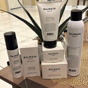 Balmain Paris Hair Couture Collection in Black and White